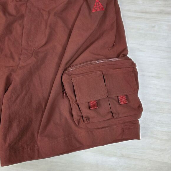 Nike ACG Outdoor Hiking Cargo Shorts Dark Rust Redstone DH8347-670 Size‎ XXL - Picture 3 of 10